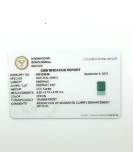 Trending Hot Products Zambian Emerald Loose Gemstone 9X6mm Emerald Cut Gemstone Green Emerald Proveedor mayorista de calidad superior - Product Image 4