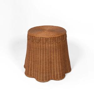HNH Craft Mesa de centro de lujo Mesa de centro moderna Mesa de consola de ratán bohemio para decoración del hogar OEM en Vietnam - Product Image 1