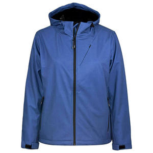 Chaqueta de aventura al aire libre para mujer Softshell impermeable con capucha - Product Image 1
