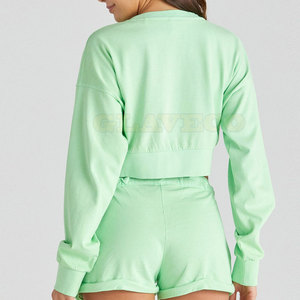 Couleur unie Confortable Femmes Crop Top Street Wear Femmes Crop Top Offre Spéciale Femmes Crop Top - Product Image 3