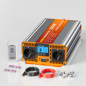 HOULI Onduleur Solaire à Onde Sinusoïdale Pure 24V 220V 12V 3000W, <span class=keywords><strong>Convertisseur</strong></span> de Courant <span class=keywords><strong>3000</strong></span> <span class=keywords><strong>Watts</strong></span> - Product Image 1