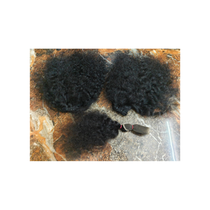 Paquetes de cierre HD mejor calificados Pelucas rizadas profundas Extensiones de cabello humano fácil de instalar y mantener 100% cabello humano de calidad real - Product Image 3