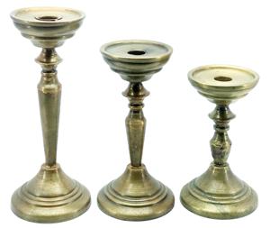 El uso del jardín oro antiguo de hierro de alta calidad sostenedor de vela de nuevo diseño exportador de Metal de hierro soporte de la vela decoración para el hogar - Product Image 1