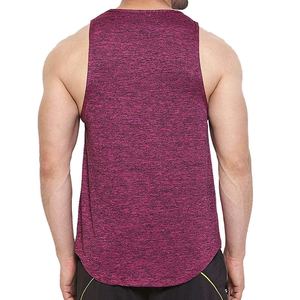 เสื้อกล้ามผู้ชายปรับแต่งได้ผ้าฝ้ายเนื้อนุ่มระบายอากาศได้ดีผลิตจากโรงงาน - Product Image 4