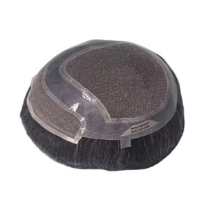 Toupee para Hombre Taz Hair, Peluca de Cabello Humano 100%, Densidad Cruda 60%-150%, Cabello Indio Remy, Resistente al Agua, Ondulado - Product Image 2