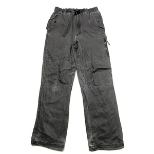 Manufacture Custom Men Trendy Streetwear Vintage <b>Trousers</b> Casual Loose Patchwork Cargo Washed <b>Denim</b> <b>Trousers</b> - Product Image 1
