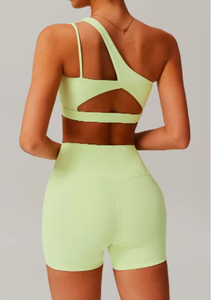 Offre Spéciale femmes de haute qualité vêtements de sport actif taille moyenne pantalons de Yoga Fitness sport soutien-gorge Gym Yoga ensembles Leggings solides cordon de serrage - Product Image 4