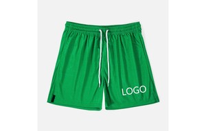 2024 Customized Men's All-Print Mesh Shorts Double <b>Layer</b> Gym Graphic Printed Fashion Solid Pattern Design - Product Image 3