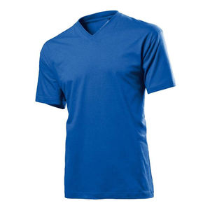 Camiseta Casual Verde con Cuello en V para Hombre, de Alta Calidad, Personalizada, al por Mayor, 2026, Camiseta Informal Cómoda y Atrevida para Mujer - Product Image 3