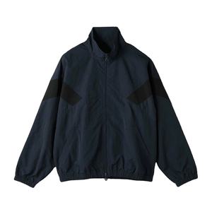 Veste coupe-vent de course à pied et de cyclisme 100% polyester résistante à l'eau, doublure en maille respirante, veste grande taille pour hommes - Product Image 1