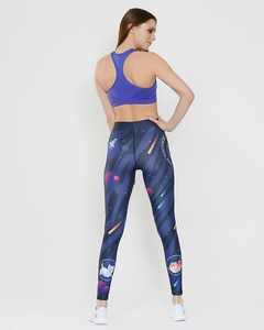 Ensembles de vêtements de sport imprimés avec logo personnalisé ensembles de fitness pour femmes ensemble de leggings de yoga avec soutien-gorge de sport imprimé - Product Image 2