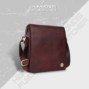 High Quality Genuine Leather <b>Crossbody</b> Sling Side <b>Bag</b> <b>Men</b> Adjustable Shoulder Strap Zipper Casual Business Fashion Travel - Product Image 1