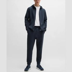 Men's Heavyweight 100% Cotton Fleece Tracksuit Drop Shoulder Oversize Baggy <b>Hoodie</b> Sweatpants <b>Maternity</b> Features for Winter - Product Image 1