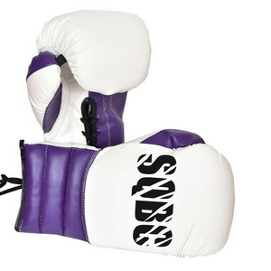 <b>Boxing</b> Gloves, Cow Hide Leather Training Gloves <b>for</b> Muay Thai, Kickboxing, Sparring, <b>Punch</b> <b>Bag</b> Gloves <b>for</b> Boxeo - Product Image 5