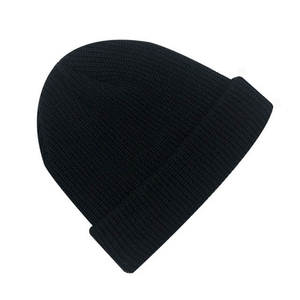 Gorro de punto de invierno personalizado de lana 100%, gorros cálidos cómodos con diseño de logotipo bordado, impresión Digital - Product Image 2