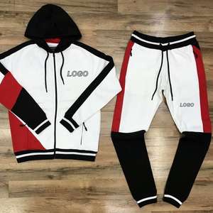 Chándal deportivo de invierno con logotipo personalizado para hombre, conjunto cómodo y transpirable para entrenar en el gimnasio, chándal con logotipo personalizado - Product Image 1