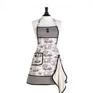 Meilleures ventes Tablier de cuisine sans manches 100% coton Design personnalisé avec logo personnalisé - Product Image 3