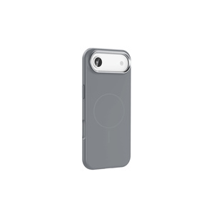 Coque en silicone bleu clair de luxe compatible M-Safe pour iPhone 17 Air, avec cadre de caméra en métal et protection antichoc - Product Image 5