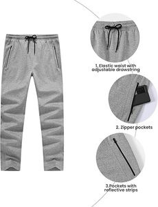 Chándal de gimnasio personalizado para hombre para invierno y verano, conjunto atlético de jogging con patrón sólido, chándal transpirable con traje de jogging - Product Image 4