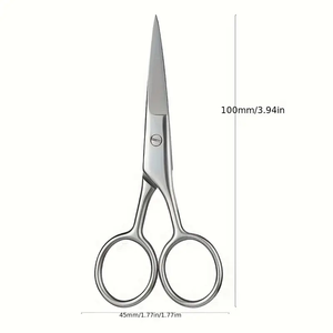 Ciseaux à ongles et à sourcils professionnels écologiques Outil de beauté en acier inoxydable avec outils essentiels de beauté sans parfum - Product Image 1