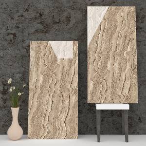 Carrelage en céramique de grande taille de conception la plus populaire de Chine, 600X1200mm, fabrication en Inde pour usage commercial. - Product Image 1