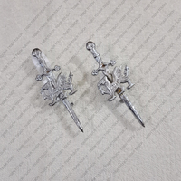 Nouvelle Galles Dragon Kilt Pin Finition Scottish Kilt Fly Plaid Broche Gallois TT-2428 Kilt Pin
