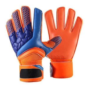 Meilleurs gants de gardien de but de football en latex personnalisables en cuir de qualité supérieure pour l'entraînement des gardiens de but de football - Product Image 1