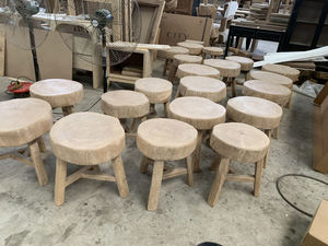 Mesa de Centro de Madera Compacta, Mesa Auxiliar Moderna para Sala de Estar, Mueble Decorativo para el Hogar - Product Image 4