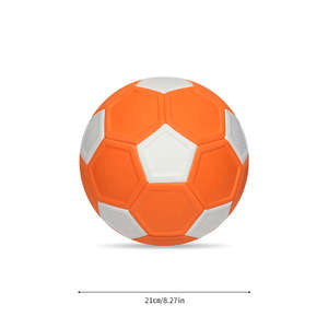 Ballon de football d'entraînement de haute qualité, écologique, intérieur/extérieur, pour attaquant, ailier, dribble, plaquage, durable et confortable - Product Image 6