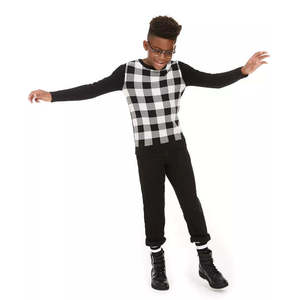 Maglione da Uomo Charter Club a Quadri Buffalo Bianchi, Taglia Media, Collezione per Ragazzi - Product Image 3