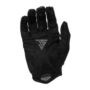 Gant de cyclisme d'hiver personnalisé à doigts entiers, fabriqué à partir de tissu de maille de polyester, cuir synthétique, paumes rembourrées, polaire intérieure, vente en gros - Product Image 6