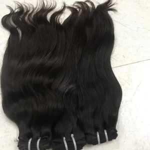 Extensiones de Cabello Remy Natural de Grado Superior con Cutícula Alineada, Liso, Virgen, Ondulado Indio, Ondulado Profundo, Cabello Humano Suelto, Doble Trama a Máquina - Product Image 1