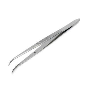 Fórceps de vendaje de alta calidad, fórceps de disección Perry, mordaza dentada curva fina, fórceps delicados de 125mm para vendaje y tejido - Product Image 2