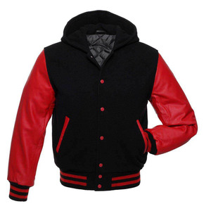Veste de baseball réversible imperméable pour homme, style universitaire, avec logo personnalisé, patch, et lettrage, 100% coton, vente en gros - Product Image 6