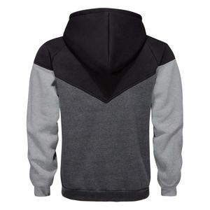 Sweat à capuche oversize en coton tissé de haute qualité, doublure polaire épaisse, épaules tombantes, style streetwear, logo personnalisé, pour homme - Product Image 2