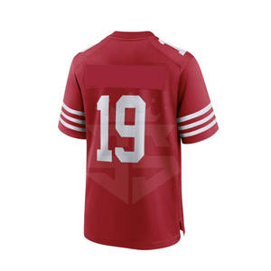 Bajo MOQ Diseña tu propio jersey de fanático del fútbol americano Ropa deportiva Nuevo diseño Jersey de fanático del fútbol americano - Product Image 3