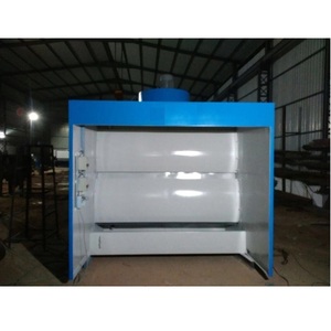 Cabine de peinture à rideau d'eau avec conception frontale ouverte pour meubles automobiles et surfaces métalliques à prix abordable - Product Image 1