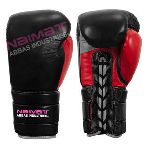 Nouveaux gants de boxe professionnels en gros, 14 oz, PVC de haute qualité, évacuation de l'humidité, antidérapants, gants d'entraînement (vérifié par PayPal) - Product Image 1