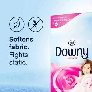 Hojas de secadora suavizante de tela Downy, April Fresh, 105 unidades - Product Image 5