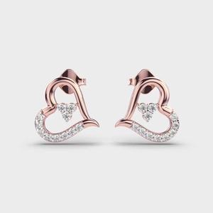 Vente à l'exportation Boucles d'oreilles pendantes en or jaune avec diamant taille princesse, audacieuses et brillantes pour des looks de soirée luxueux disponibles à la vente - Product Image 4