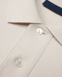 Camiseta Polo para hombre 100% algodón de gran tamaño logotipos personalizados serigrafiados transpirable hip hop Camiseta polo holgada para hombre - Product Image 6