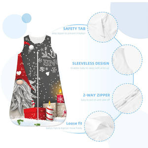 Muselina de Halloween con estampado personalizado <span class=keywords><strong>Para</strong></span> <span class=keywords><strong>Bebe</strong></span>, mantas portátiles Swaddle Transition Kids Baby <span class=keywords><strong>Sleeping</strong></span> Saco de dormir, Pijamas - Product Image 2