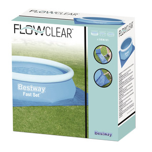 Tapete para Piscina BESTWAY 335x335, Marco o Soporte de Goma Resistente para el Entorno de la Piscina - Product Image 2