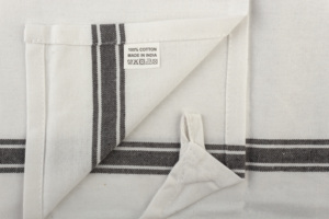 Luxury Vintage Striped 100% Cotton Golf Kitchen <b>Towel</b> Pack 12 <b>Red</b> Color Soft Home Use Checkered Linen Microfiber Woven Children - Product Image 5