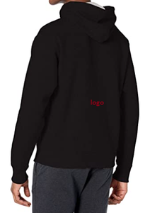 Men's Power Blend Fleece Hoodie Logo 50% Cotton 50% Polyester Imported Pull on Closure <b>Machine</b> Wash Sourcing From Bangladesh - Product Image 2