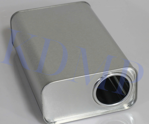 1L carré métal boîte de conserve pour huile moteur lubrifiant industriel chimique à base d'eau peinture impression encre additif emballage durable - Product Image 4