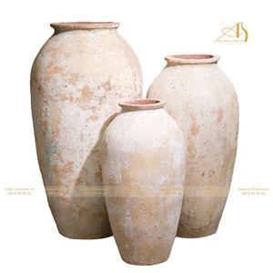 PRODUIT CHAUD ART-HOME CÉRAMIQUE ROCHE MODERNE JAUNE AN606H132 ARTISANAT POTS DE JARDIN PLANTEURS MAISON CÉRAMIQUE - Product Image 4