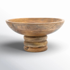 Socle en bois de manguier tendance, aspect artisanal pour la maison, le bureau, la chambre à coucher, le salon - Product Image 2