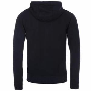 Veste zippée à capuche en molleton de coton multicolore de qualité supérieure pour hommes, veste zippée douce avec broderie 3D, manteau d'hiver teint en plaine - Product Image 3