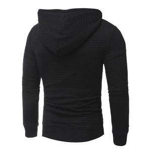 Nouveauté Pull à capuche zippé en coton 100% pour homme, sweat-shirt à manches longues pour l'hiver - Product Image 4